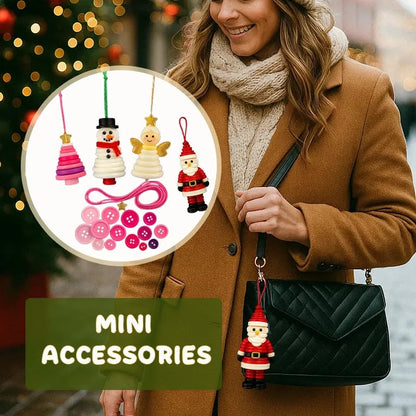 🔥LAST DAY 49% OFF - 🎅☃️ DIY Button Ornament Kits