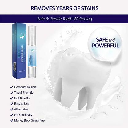✨[Official Brand Store] Teeth Whitening Essence Pen (🎁BUY 2 GET 1 FREE🎁)
