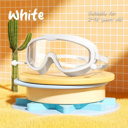 🔥Last Day Promotion 49% OFF-🔥HD children's large frame waterproof and anti-fog swimming goggles🥽