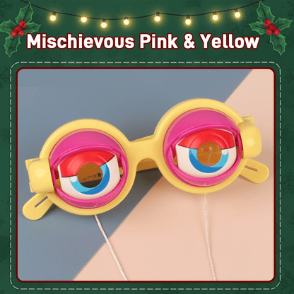 🤪"Crazy Winking" Prank Glasses - 😎No Batteries, Endless Fun 🤣🎁Perfect gift for all ages - create unforgettable moments and spread joy!😜