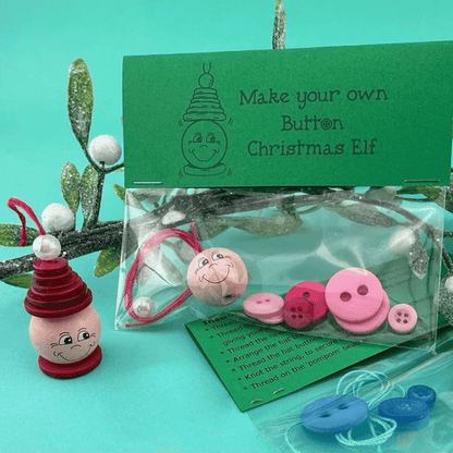 🔥LAST DAY 49% OFF - 🎅☃️ DIY Button Ornament Kits
