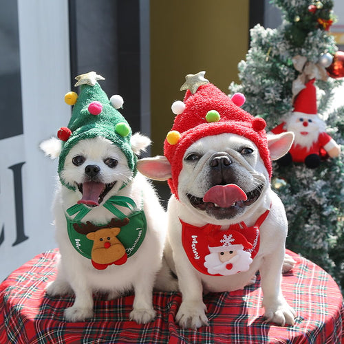 Last Day 49% OFF-Adorable Christmas Tree Pom-Pom Hat & Costumes