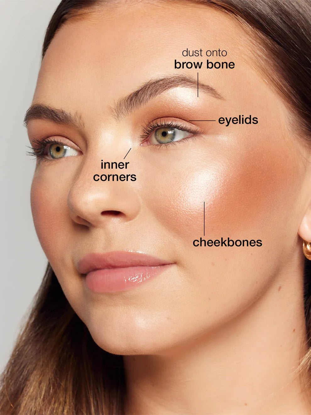 Eye & cheek palette-glow wardrobe highlighting eye & cheek palette
