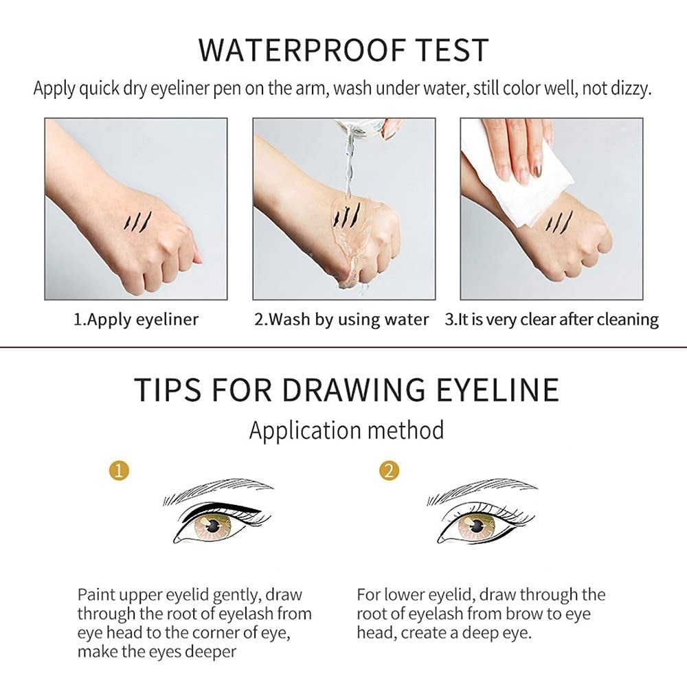 🔥Hot Sale 49% OFF🔥14-Pack Eyeliner Pencil Waterproof Colored Gel Liners with Metallic & Shimmer Finishes Smudge-Proof