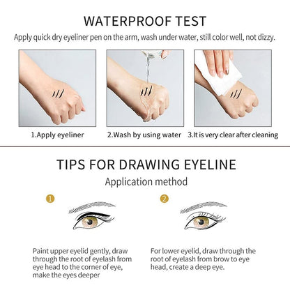 🔥Hot Sale 49% OFF🔥14-Pack Eyeliner Pencil Waterproof Colored Gel Liners with Metallic & Shimmer Finishes Smudge-Proof
