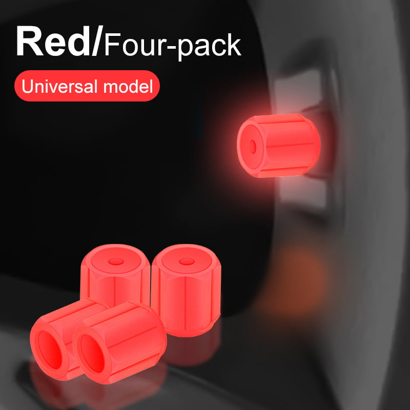 🚗Glow-in-the-Dark Tire Caps 💡