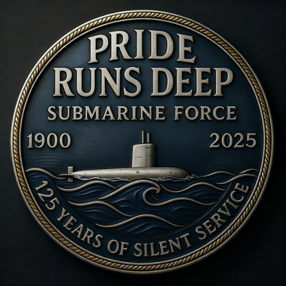 🔥Last Day 49% OFF-⚓ “U.S. Submarine Force 125th Anniversary” Commemorative Coin 🇺🇸