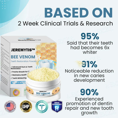 JEREMYTIS™ Bee Venom Teeth Restoration Powder