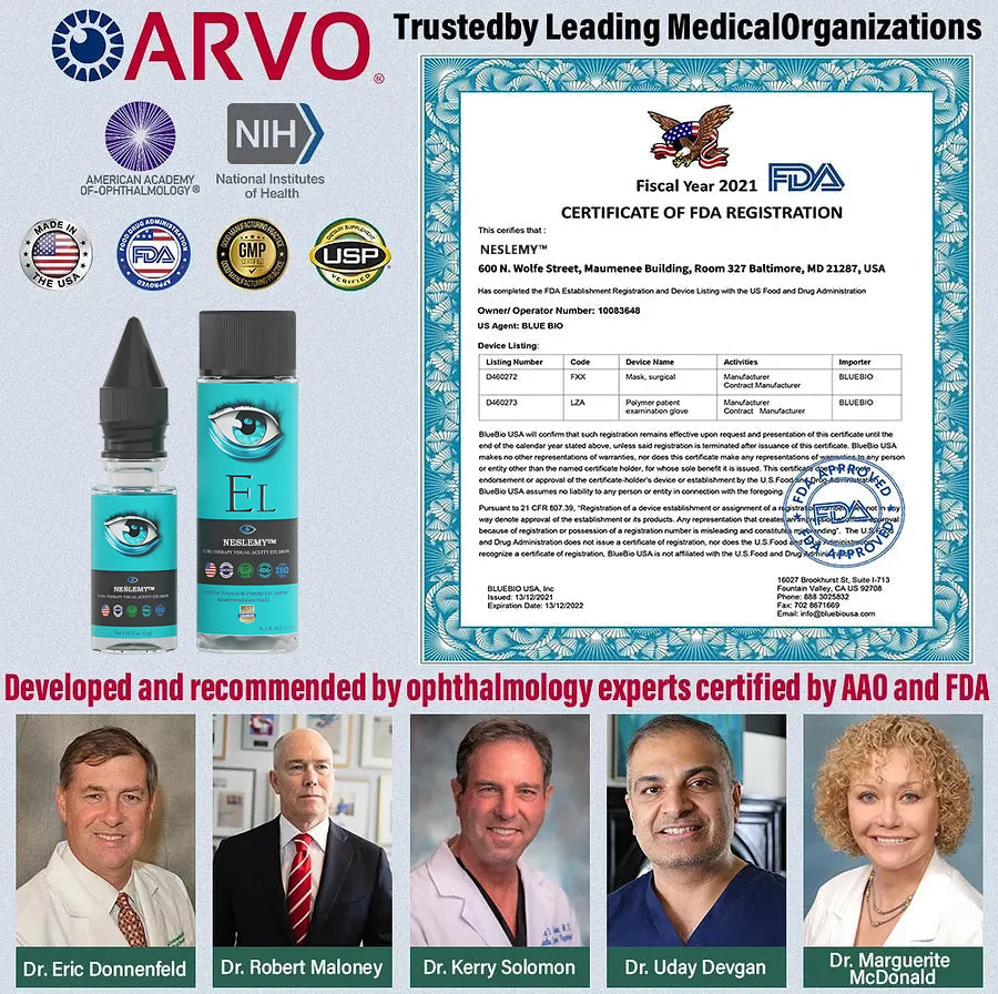Nano Vision Repair Eye Serum ✅FDA Approved(Suitable for presbyopia, dry eye syndrome, glaucoma, and cataracts)