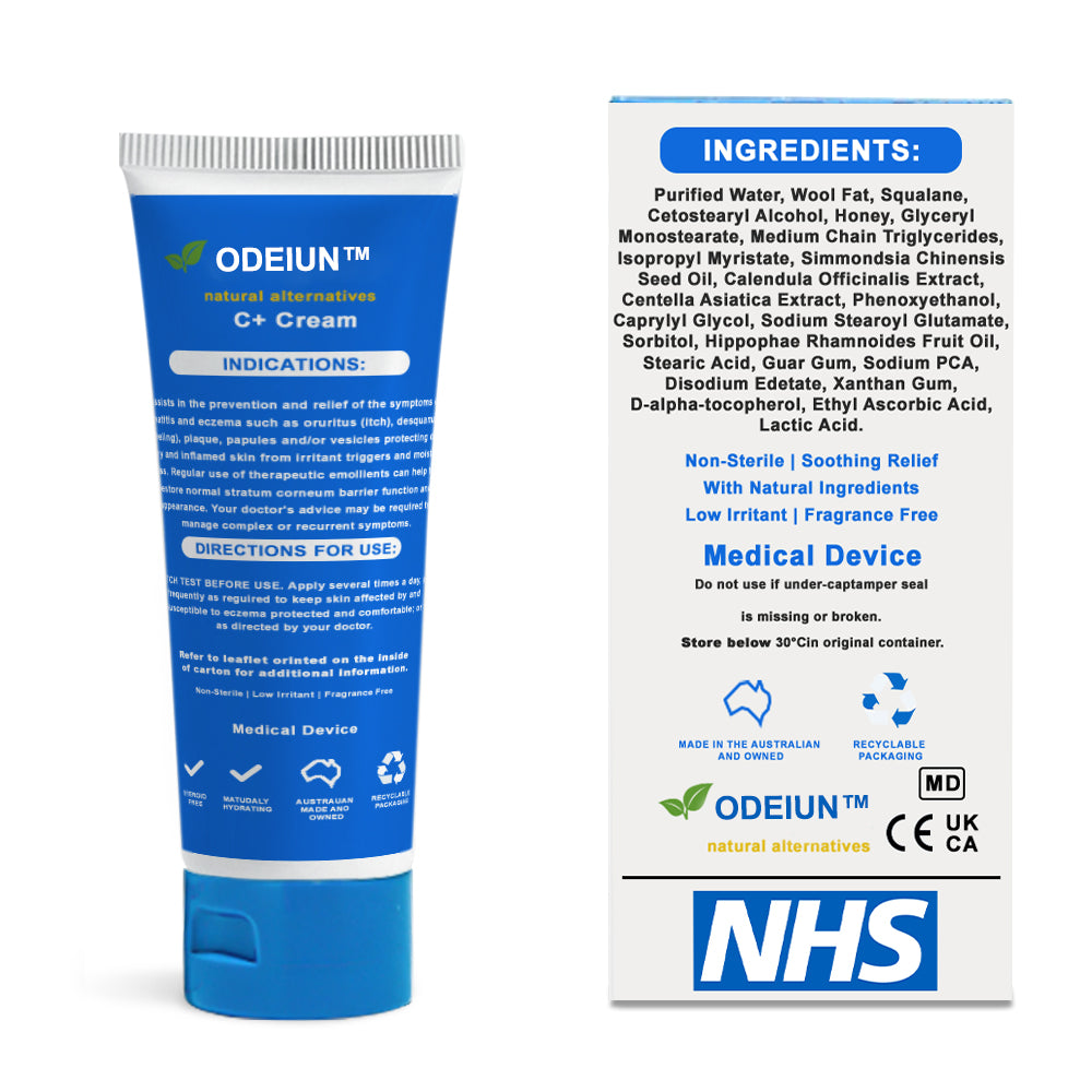 ✅NHS Approved: ODEIUN™ Skin Treatment Cream(Relieves eczema, dermatitis, psoriasis, skin allergies,  pigmentation, dry skin, and other common skin issues)