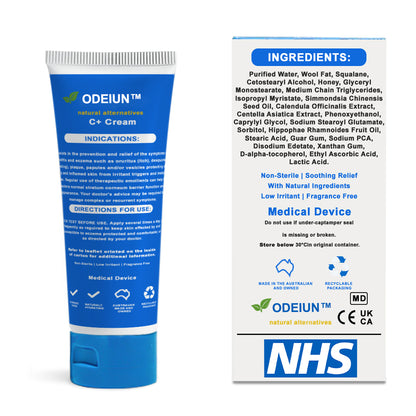✅NHS Approved: ODEIUN™ Skin Treatment Cream(Relieves eczema, dermatitis, psoriasis, skin allergies,  pigmentation, dry skin, and other common skin issues)