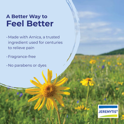 JEREMYTIS™ Arnicare Gel for Soothing Relief of Joint Pain, Muscle Pain, Muscle