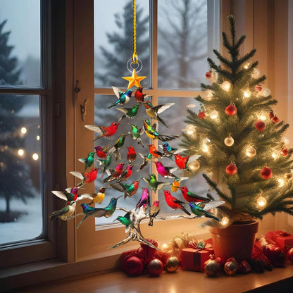 🔥🐦🎄Hummingbird Christmas Ornament✨(Same as in the video)