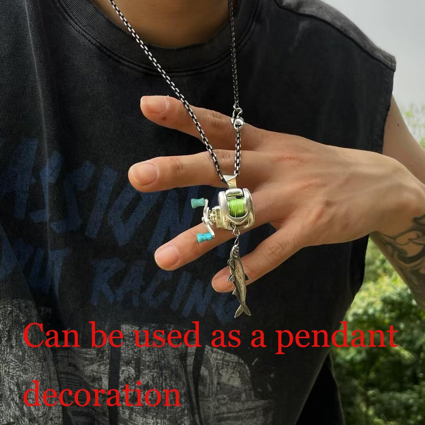 🎁Hot Sales Promotion 49% OFF🔥Fishing Reel Jewelry Set
