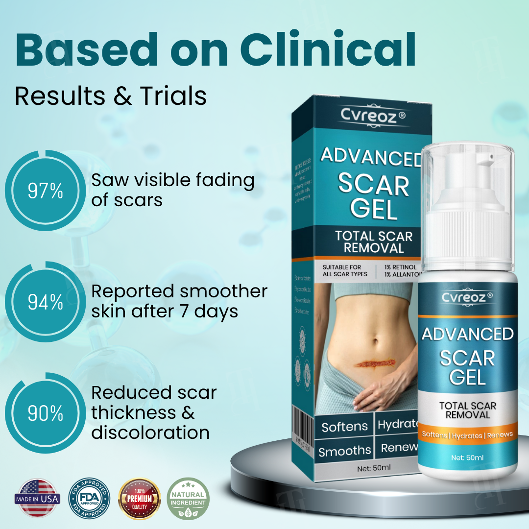 🌟 Official Store | Advanced Scar Gel – Reveal Smooth, Healthier Skin Fast!✨