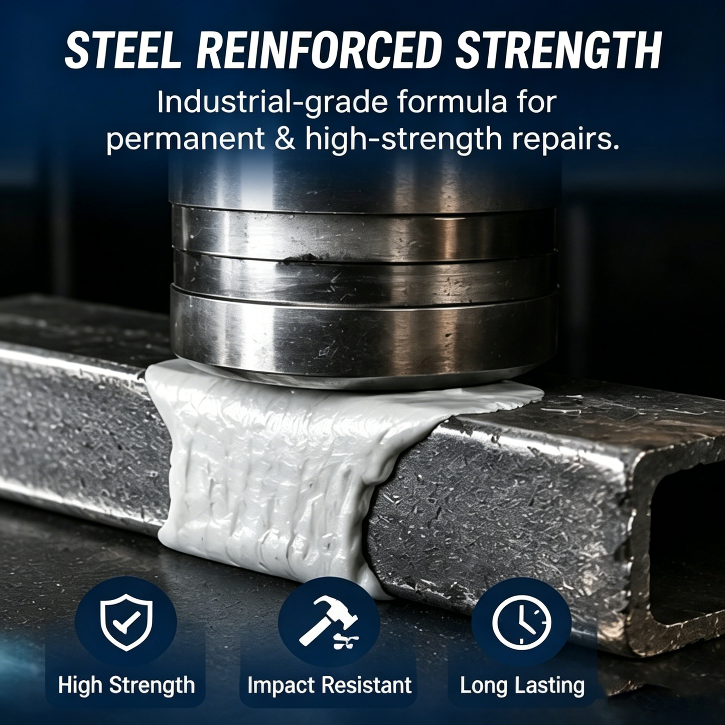 💥SAVE 50% NOW🏠Tiworld® Steel Reinforced Epoxy Repair Putty — Universal Glue for Metal, Wood, Plastic