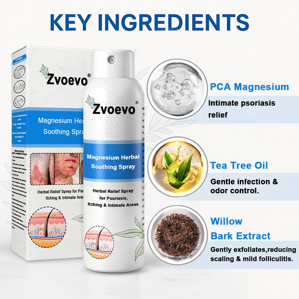 ✅ Official Store: Magnesium Herbal Psoriasis Spray ⚕️