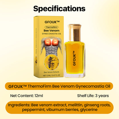【Official Flagship Store】 ThermoFirm Bee Venom Gynecomastia-Oil
