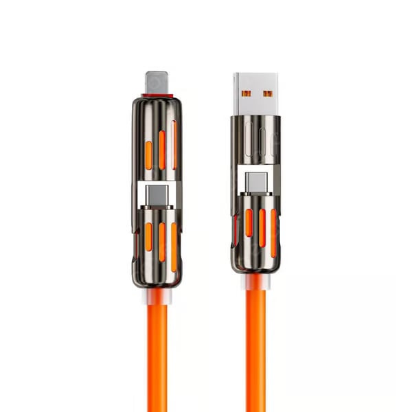 🔥4-in-1 USB Charging Cable fast charging MAX 60W