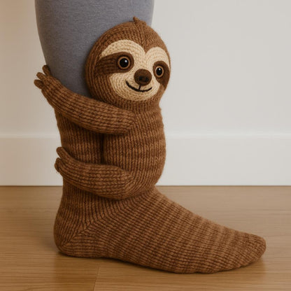 🎅🔥Christmas Winter Sale 49% OFF – Cozy 3D Knit Animal Socks, Cute & Comfy for You or a Lovely Gift 💝