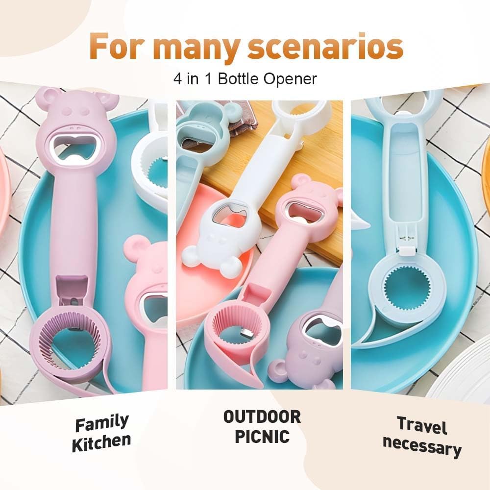 4 in 1 Bottle Opener