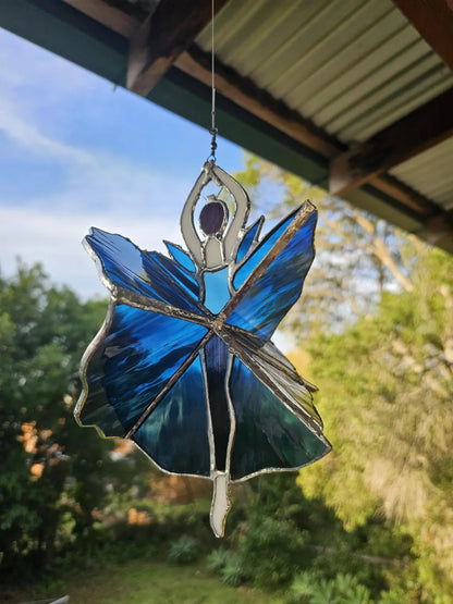 🔥LAST DAY 49% OFF- The Memphis Melody💃🤘 Handmade Stained Glass Spinner