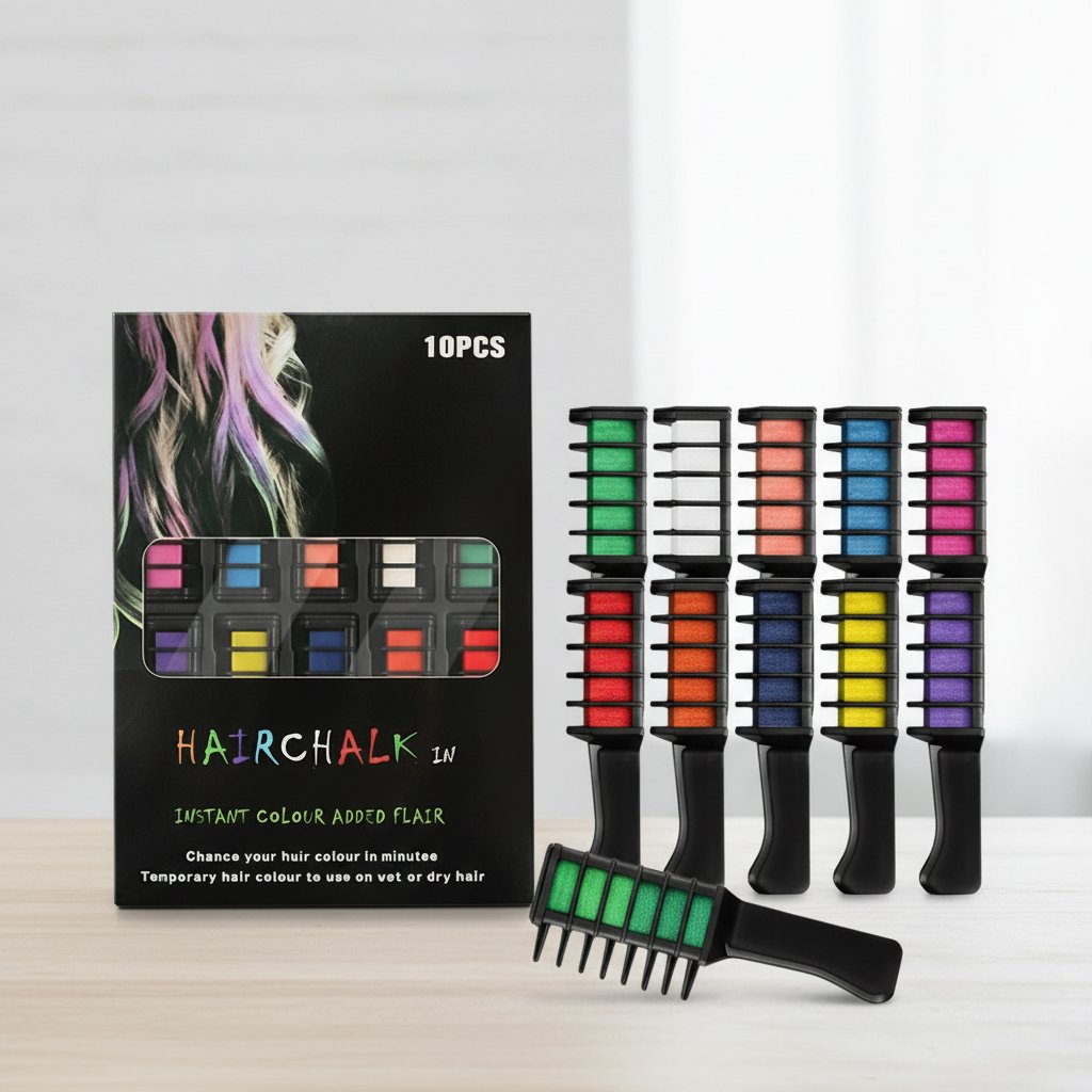 🔥New Year Sale-Buy 2 Get 1 Free🔥Festive Fun Hair Chalk Combs