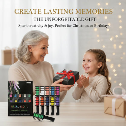 🔥New Year Sale-Buy 2 Get 1 Free🔥Festive Fun Hair Chalk Combs