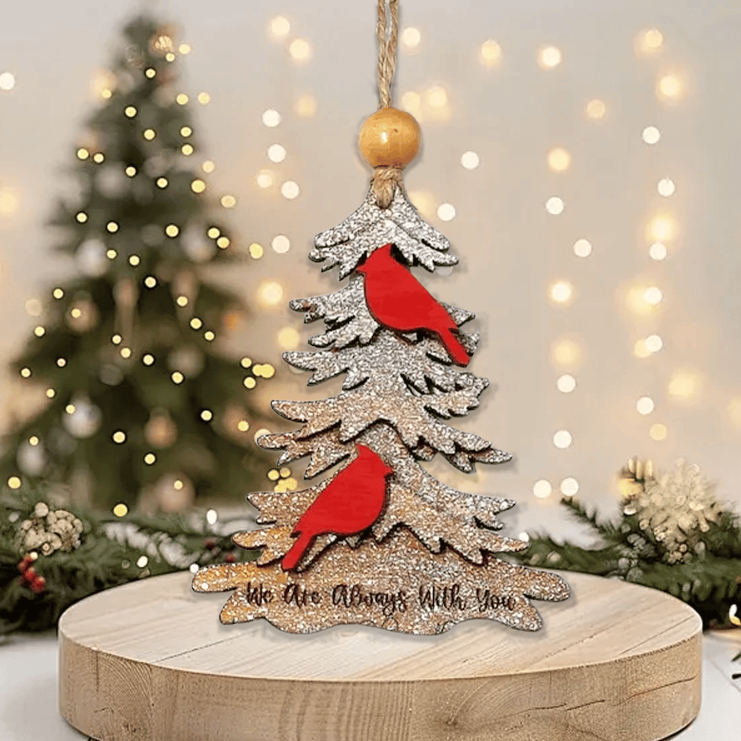 Your Tree Needs This! 🐦 Jolly Cardinal Ornament for a Pop of Color 🎄