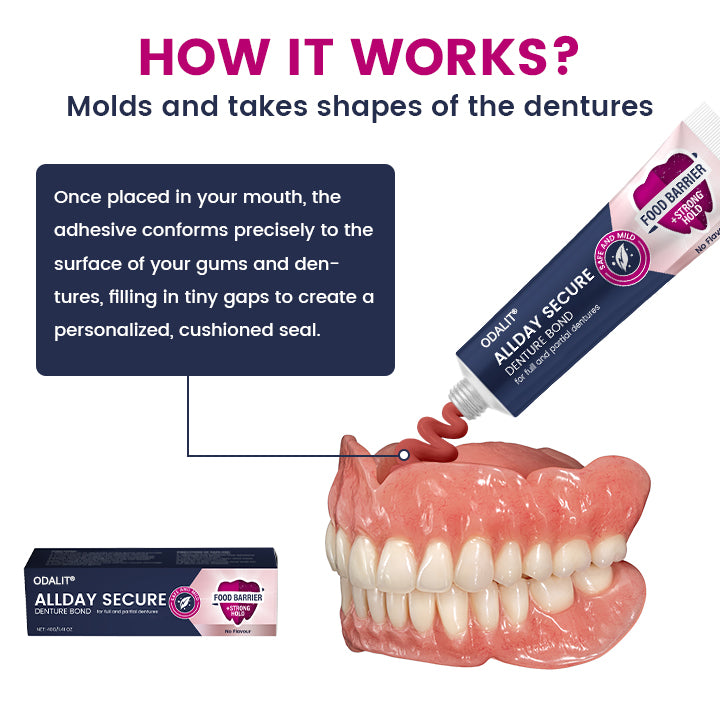 ODALIT® All Day Secure Denture Bond