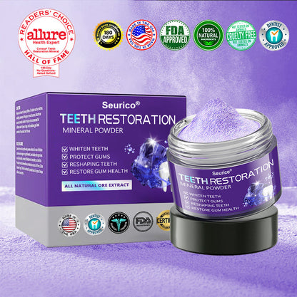 Seurico® Tooth Restoration Mineral Powder (ADA recommended) Last Day Discount 🦷