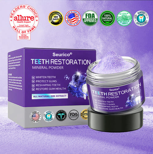 Seurico® Tooth Restoration Mineral Powder (ADA recommended) Last Day Discount 🦷