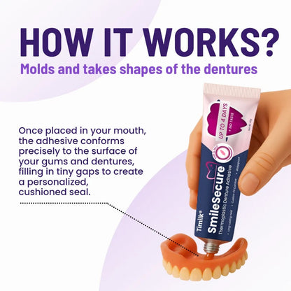 SmileSecure Thermoplastic Denture Adhesive