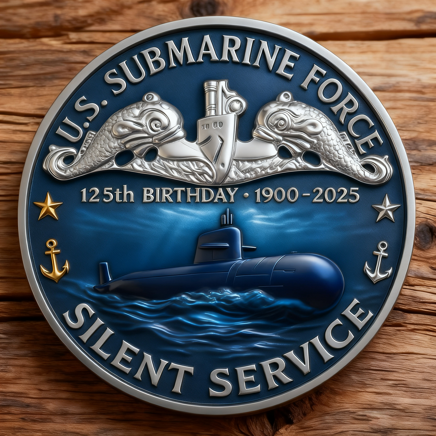 🔥Last Day 49% OFF-⚓ “U.S. Submarine Force 125th Anniversary” Commemorative Coin 🇺🇸