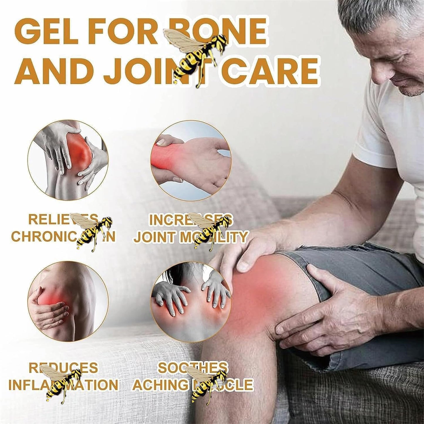 JEREMYTIS™ New Zealand Bee Poison Joint Relief Gel