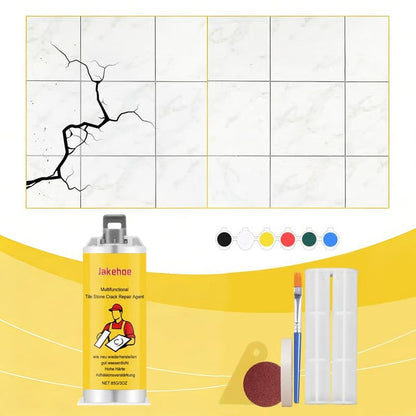 🔥LAST DAY 49% OFF - 🔧Quick-Drying Tile Repair Glue - Complete Tool Kit for DIY – Fix Cracks Permanently in Minutes!✨