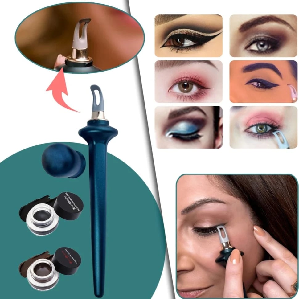 Flawless Eyeliner Set with Eyeliner Cream
