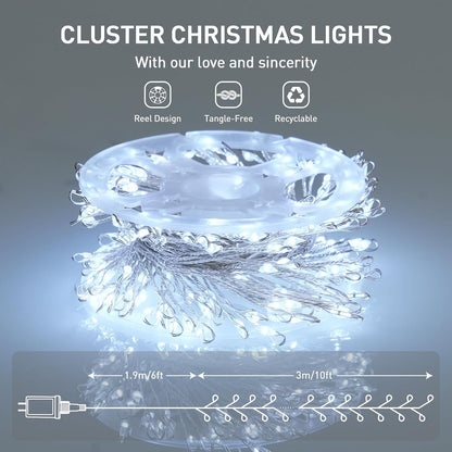 Waterproof Twinkle Fairy Lights | 🎄Christmas decorations🎄