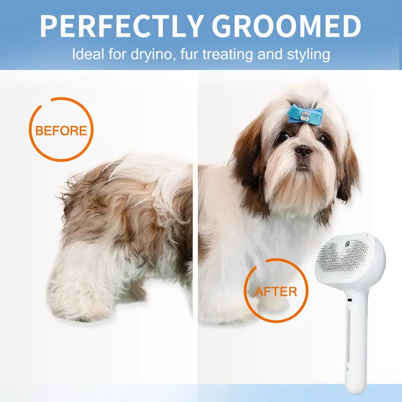 Pet Hair Remover Spray Comb