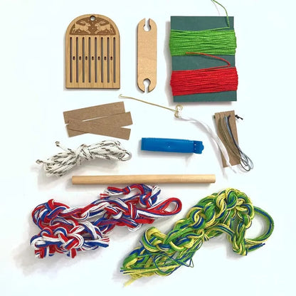 ⏰Christmas Sale 49% OFF🎄🧶Rigid heddle backstrap loom kit for bandweaving