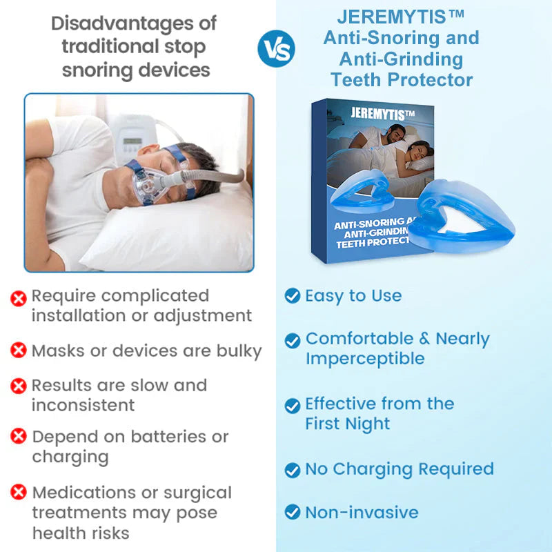 🔥[Official Brand Store] JEREMYTIS™ Adjustable Anti-Snoring Mouthpiece  Universal Size