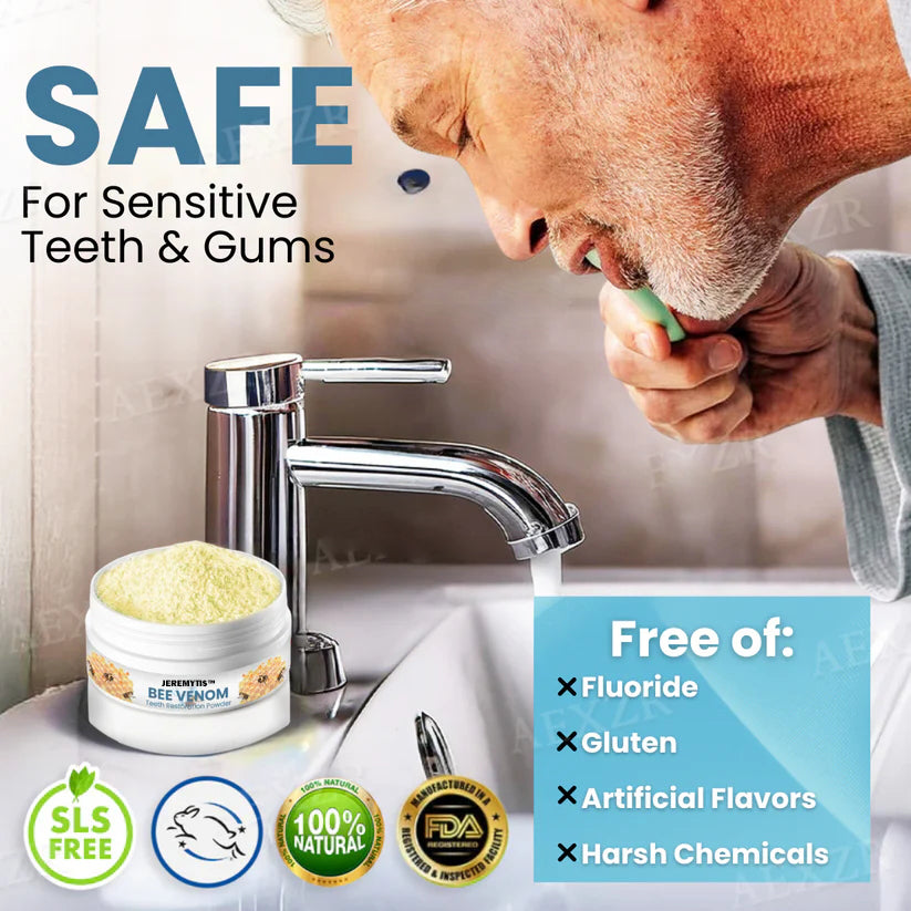 JEREMYTIS™ Bee Venom Teeth Restoration Powder