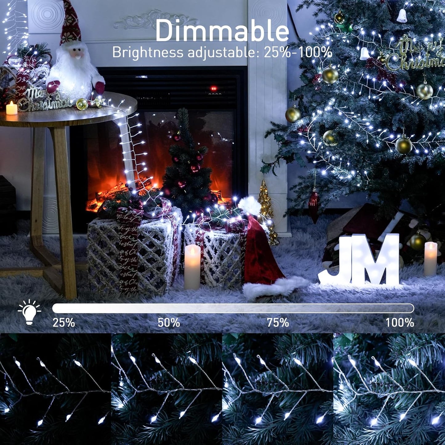 Waterproof Twinkle Fairy Lights | 🎄Christmas decorations🎄