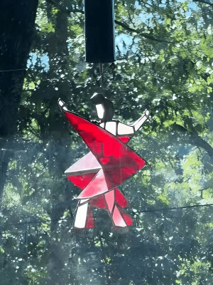 🔥LAST DAY 49% OFF- The Memphis Melody💃🤘 Handmade Stained Glass Spinner