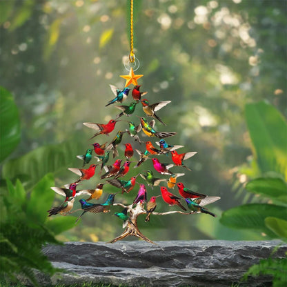 🔥🐦🎄Hummingbird Christmas Ornament✨(Same as in the video)