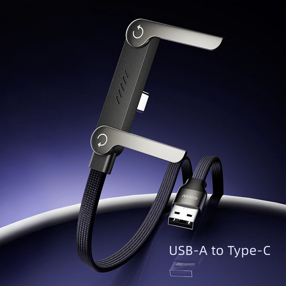 ⚡2-in-1 Invisible Holder Charger Cable – Fast Charging Cord with Built-In Phone Stand