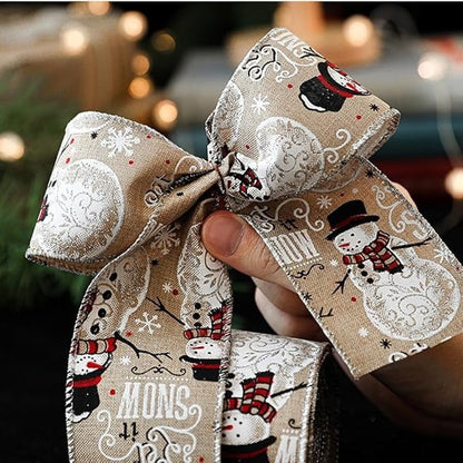 💒Christmas Wired Ribbon🎄