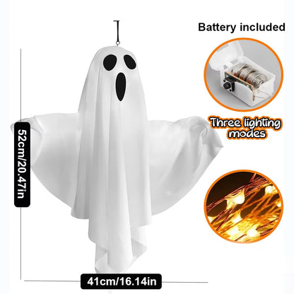 【🔥LAST DAY 49% OFF🔥】Halloween Hanging Ghost Light Decorations 👻