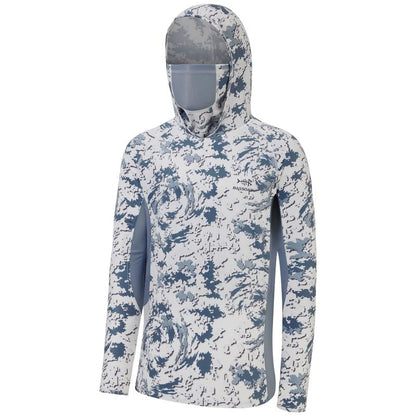 🎁Last Day Promotion 49% OFF🔥UPF 50+ Men's Hunting Shirts with Mask Long Sleeve Camo Fishing Hoodie