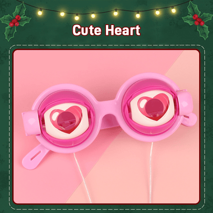 🤪"Crazy Winking" Prank Glasses - 😎No Batteries, Endless Fun 🤣🎁Perfect gift for all ages - create unforgettable moments and spread joy!😜